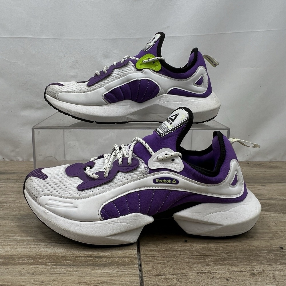 Reebok Sole Fury 00 DV9250 Womens Size 9.5 White/Purple - Picture 3 of 10